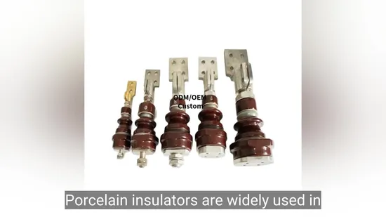 Elektrischer LV-Porzellan-Isolator, Abstands-Sammelschienenisolator